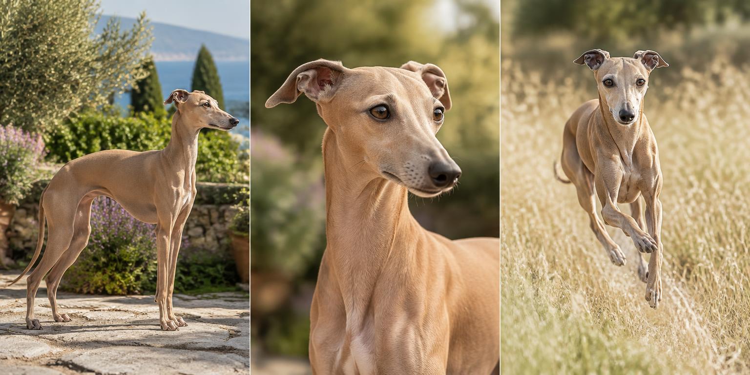 Galgo italiano color Isabela
